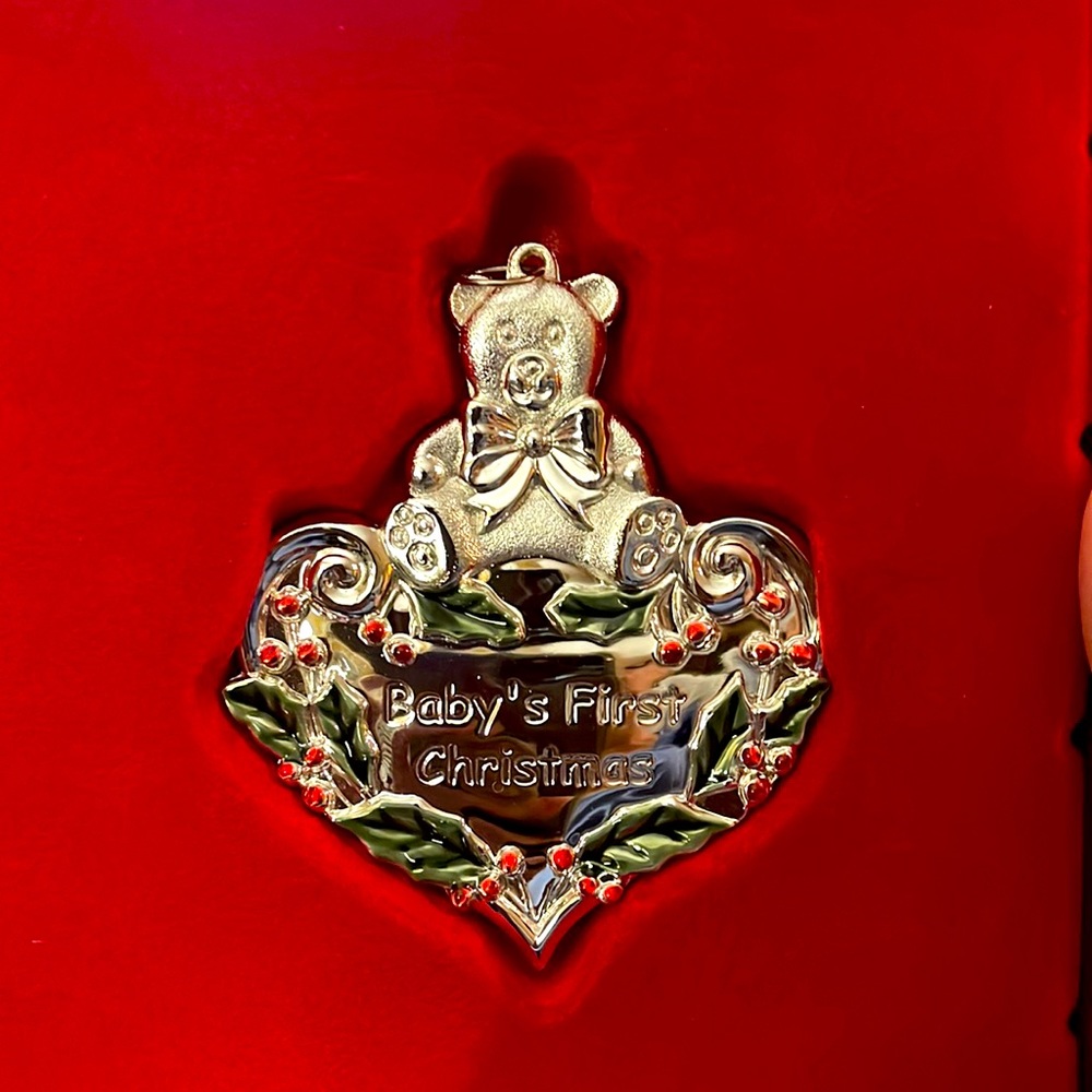 Baby’s 1st Christmas Ornament - Gorham